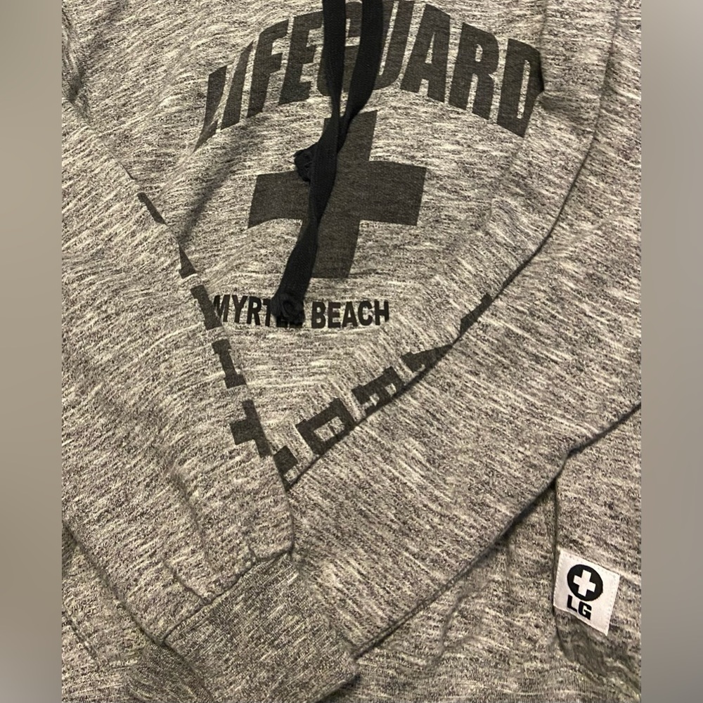 small life guard hoodie myrtle beach sc